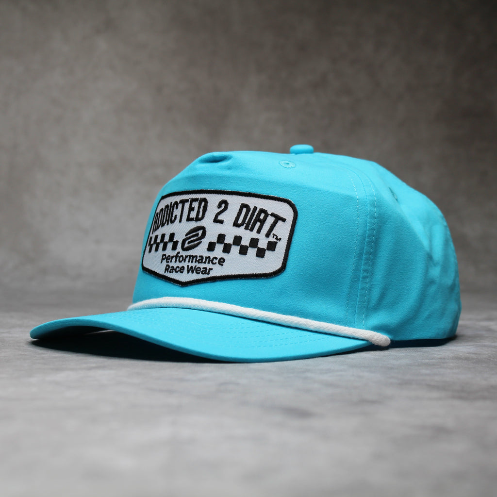 Turquoise Checkered Cowboy
