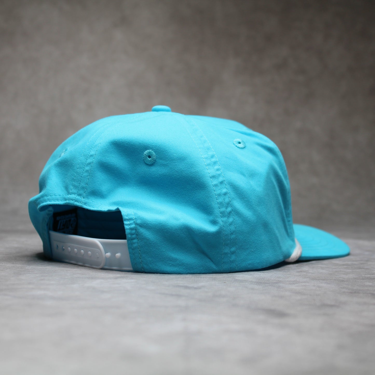Turquoise Checkered Cowboy Rope Hat