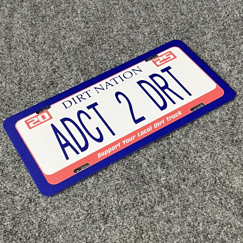 ADCT 2 DRT Vanity Plate