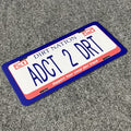 ADCT 2 DRT Vanity Plate
